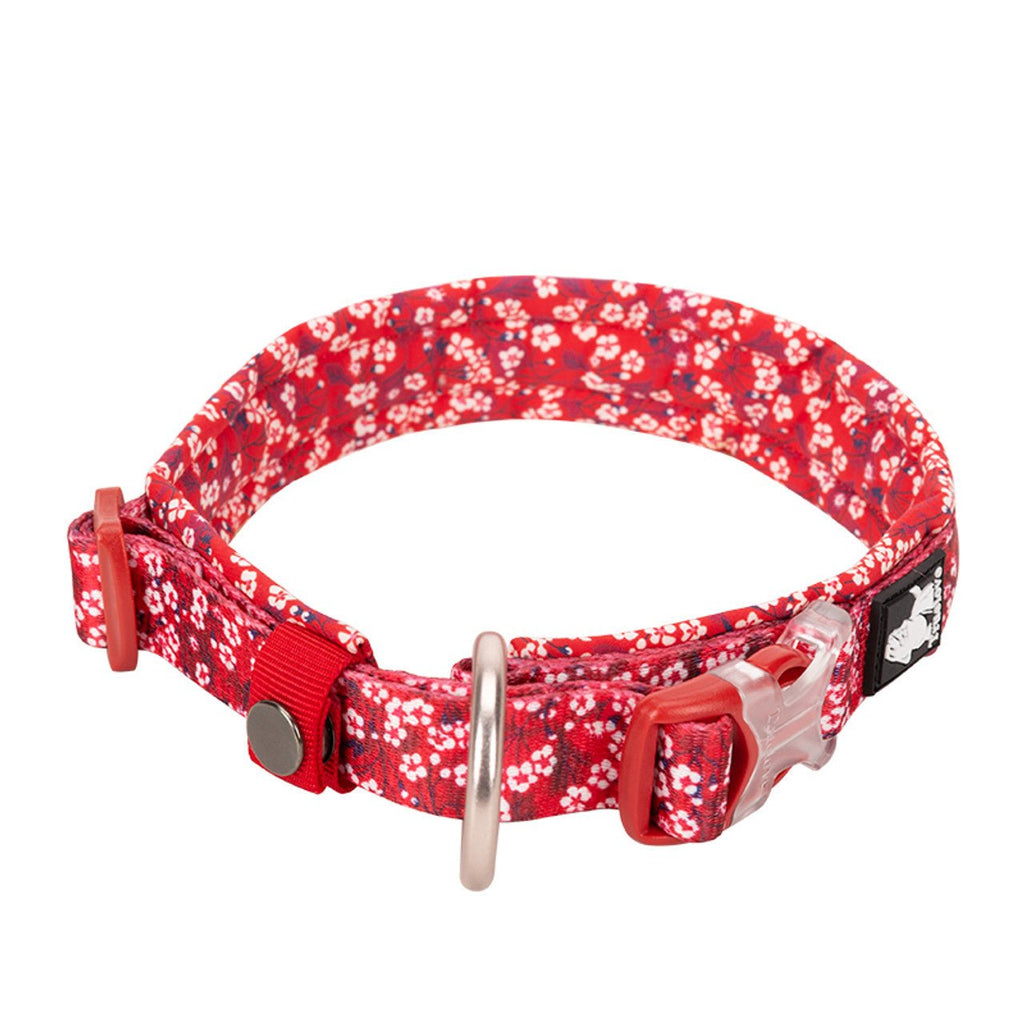 Truelove - Hondenhalsband met Bloemenpatroon