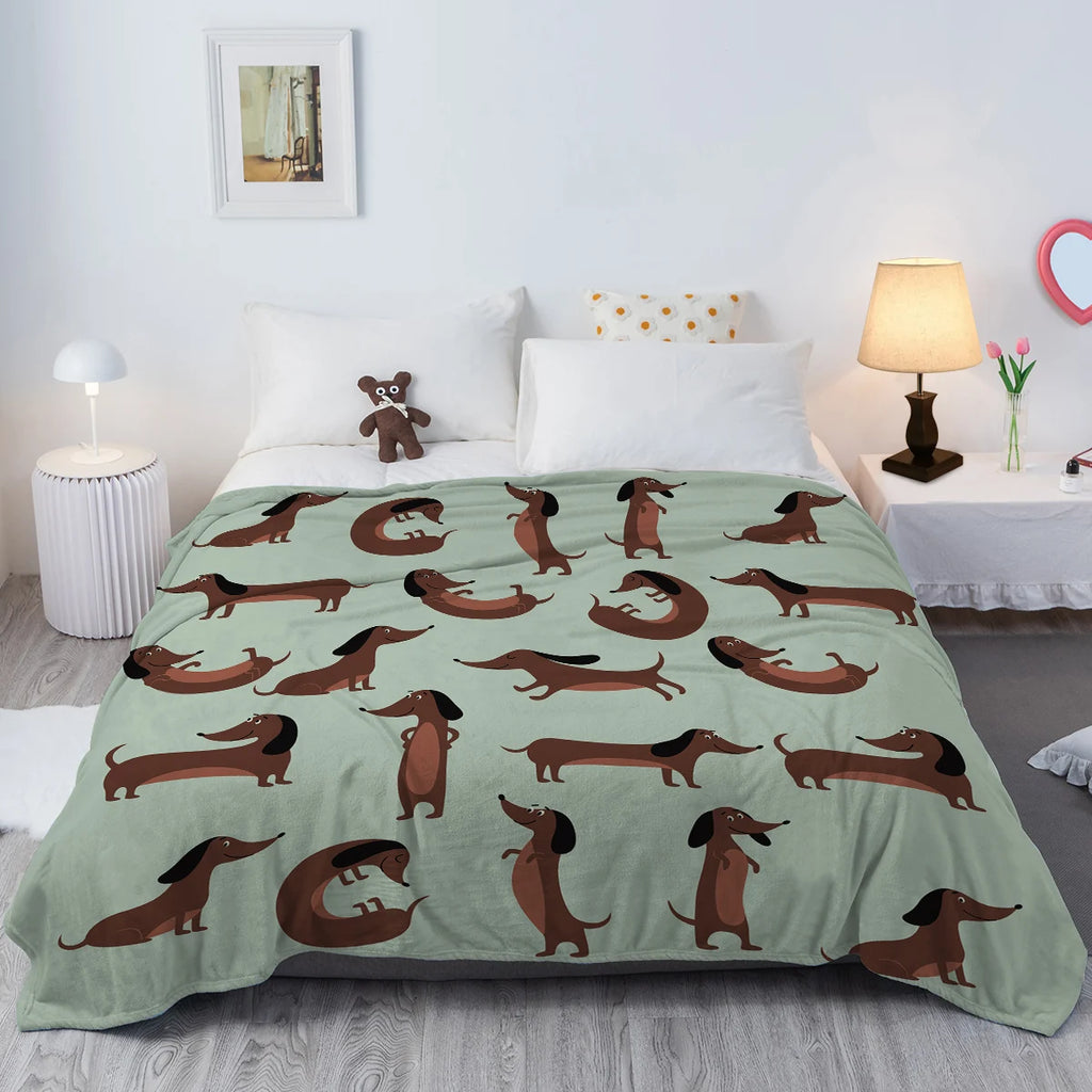 The Dachshund - Fleecedeken
