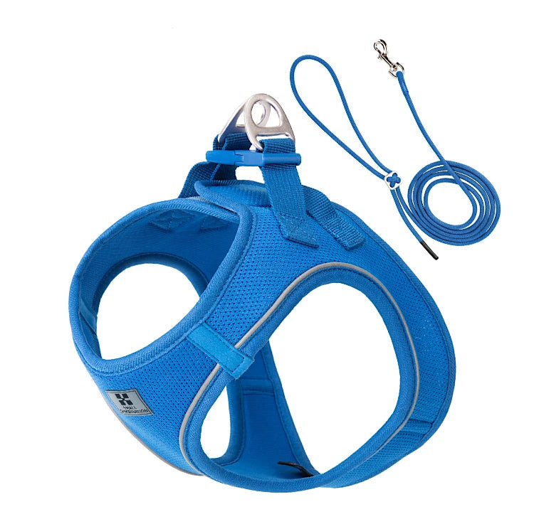 Small Combination - Reflecterende Set met Hondentuigje en Handsfree Riem