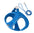 Small Combination - Reflecterende Set met Hondentuigje en Handsfree Riem