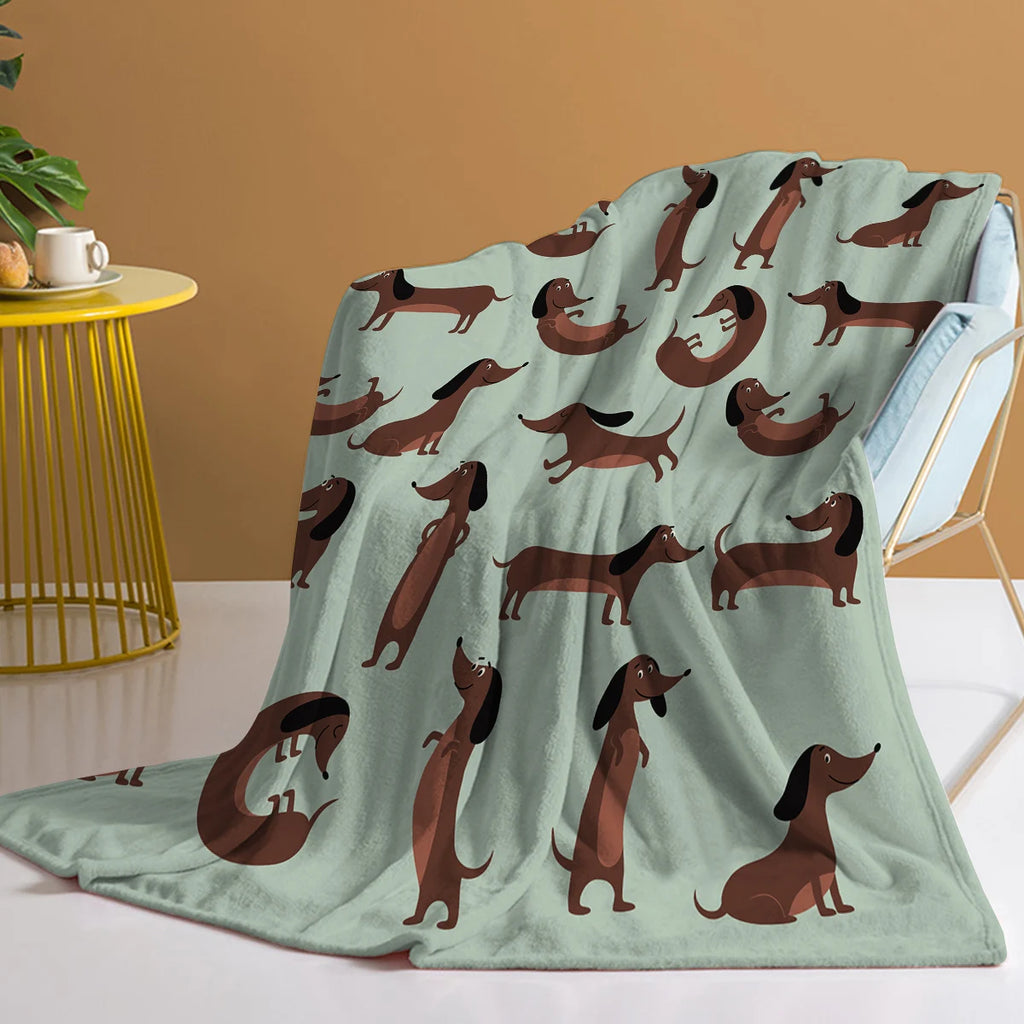 The Dachshund - Fleecedeken