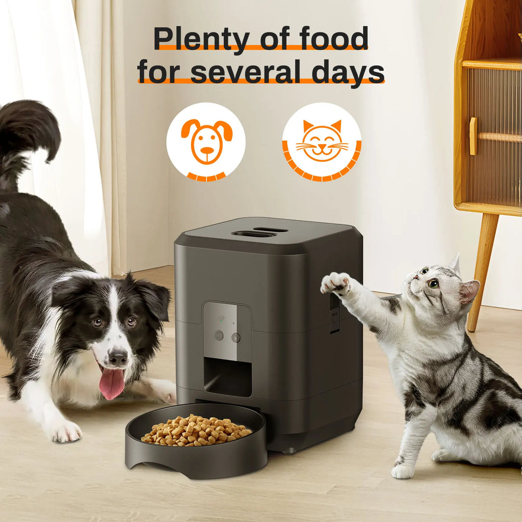 ZYfeeder - Automatische Voerbak - Timer Gestuurd, Slow Food Optie voor Kat & Hond