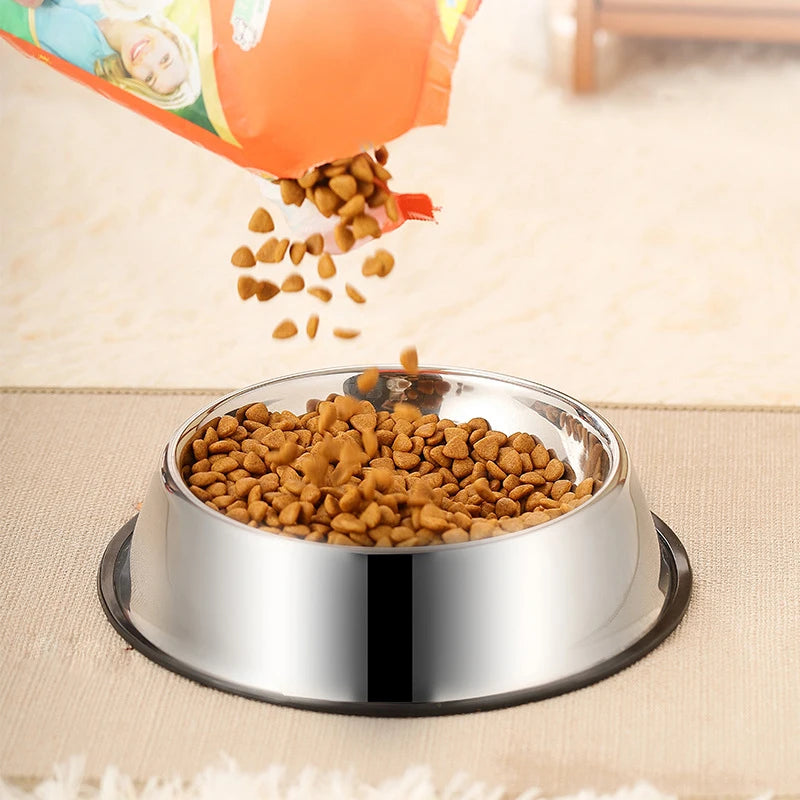 Hoogwaardige RVS Voerbak voor Honden en Katten - Anti-Kip, Anti-Mieren Design