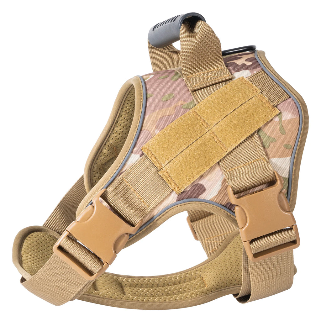 Tactical Hondentuigje - Reflecterend & Extra Controle