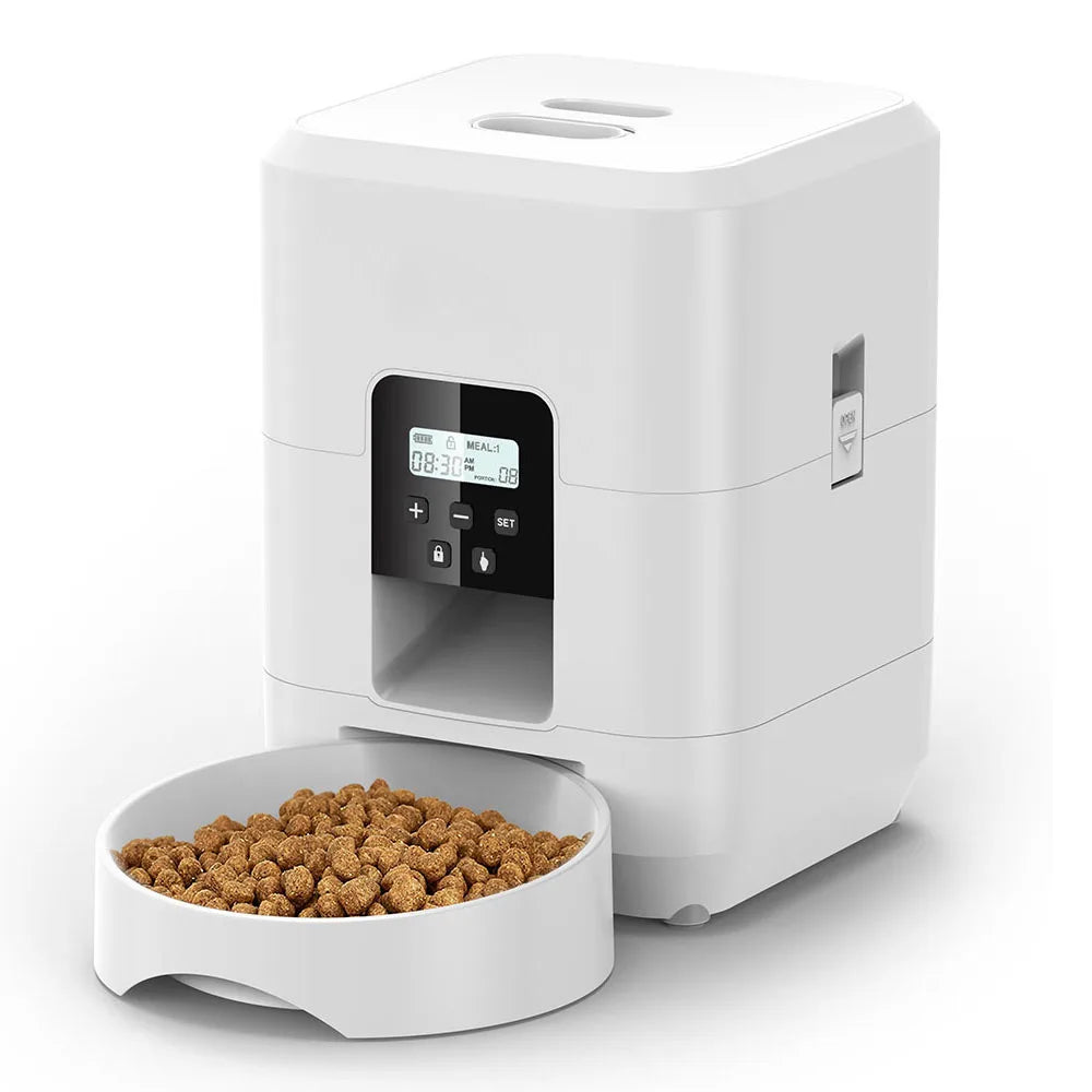 ZYfeeder - Automatische Voerbak - Timer Gestuurd, Slow Food Optie voor Kat & Hond