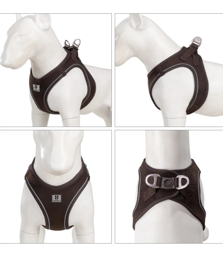 Small Combination - Reflecterende Set met Hondentuigje en Handsfree Riem