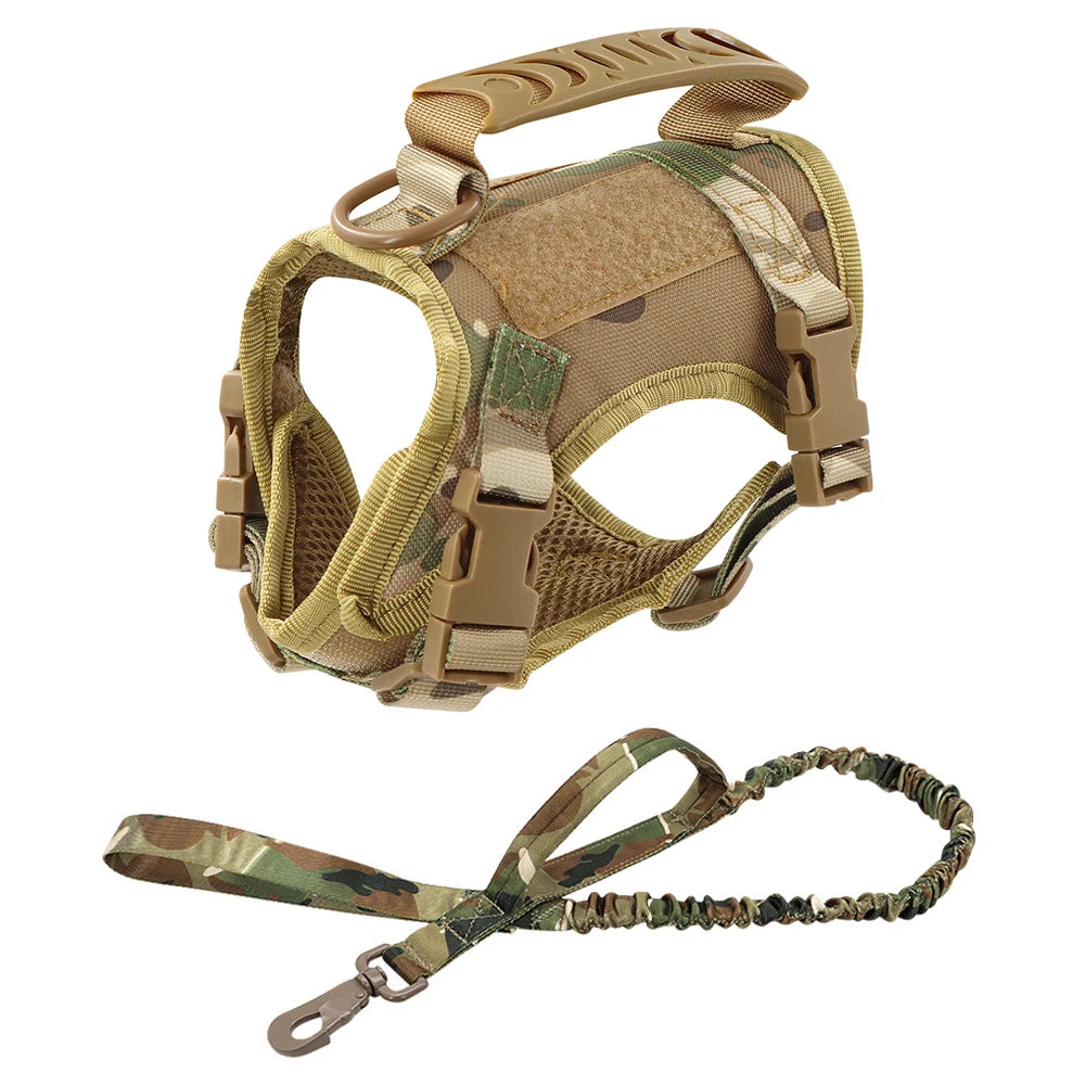 Tactical K9 Kattentuigje en Riem (Set)