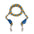 Waopet - Handsfree Riem - Multicolor