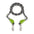 Waopet - Handsfree Riem - Multicolor
