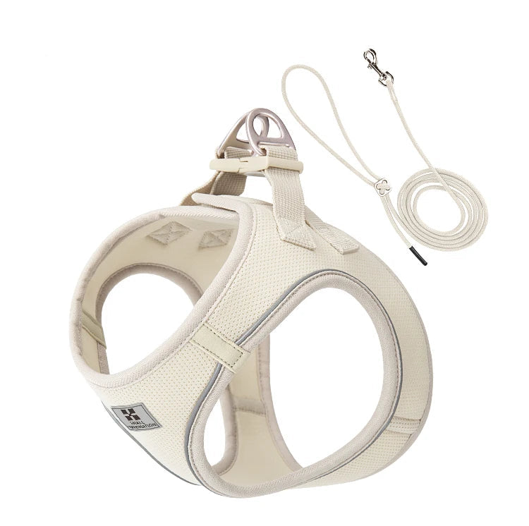 Small Combination - Reflecterende Set met Hondentuigje en Handsfree Riem