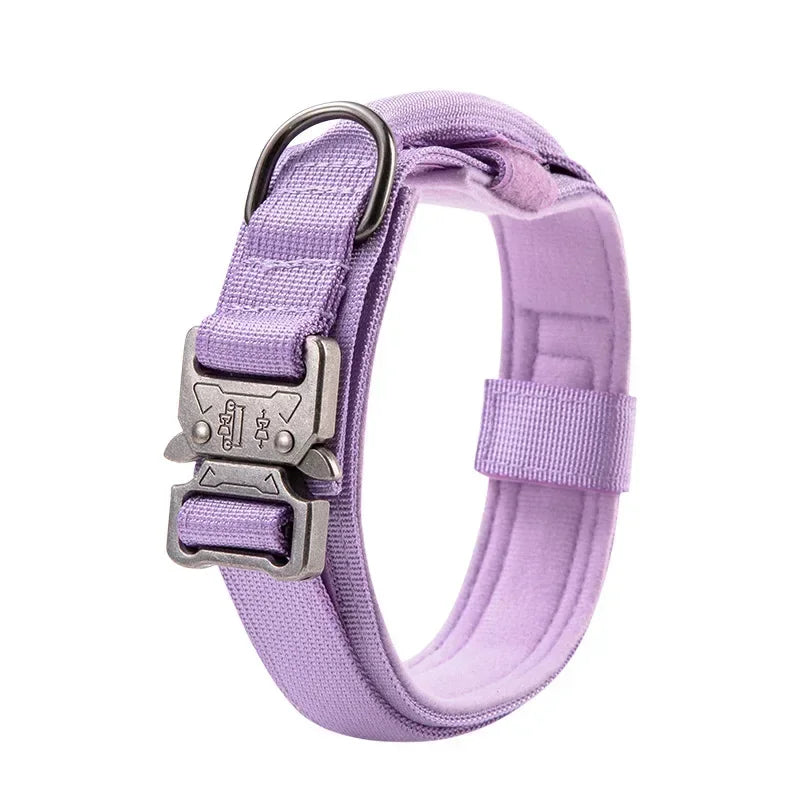 Kleurrijke Tactical Hondenhalsband