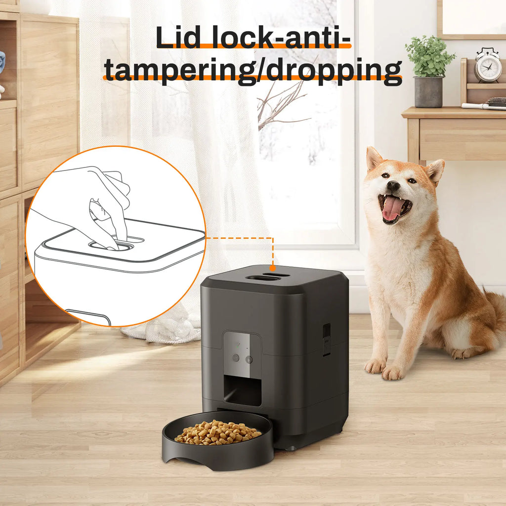 ZYfeeder - Automatische Voerbak - Timer Gestuurd, Slow Food Optie voor Kat & Hond