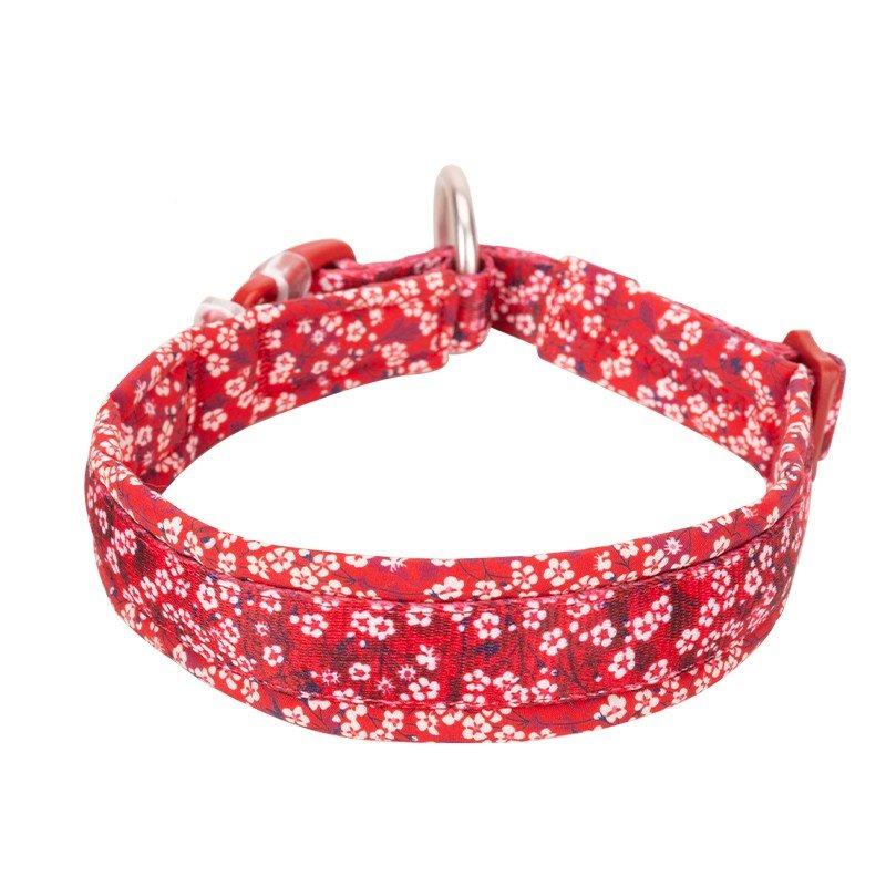 Truelove - Hondenhalsband met Bloemenpatroon