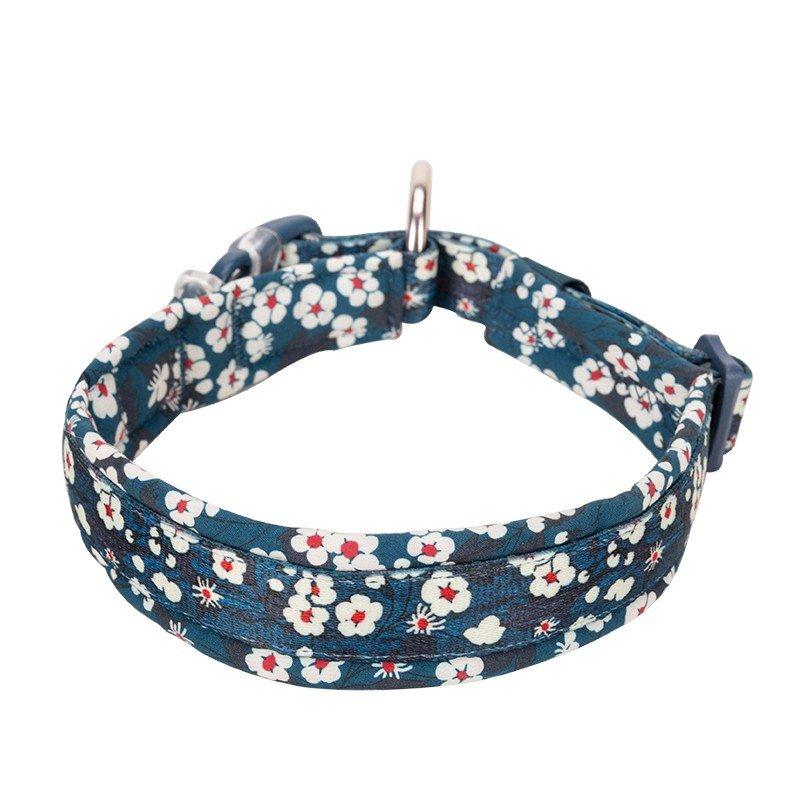 Truelove - Hondenhalsband met Bloemenpatroon